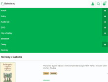 Tablet Screenshot of knihkupectvi.mobi